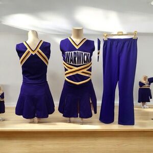 Cheerleader&DanzTeam,Woman,Cheerleading Set 3 Pc Size YL Girls 11 Year,USA.!